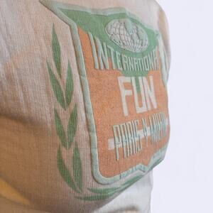 vintage 80s international fun women's sweatshirt